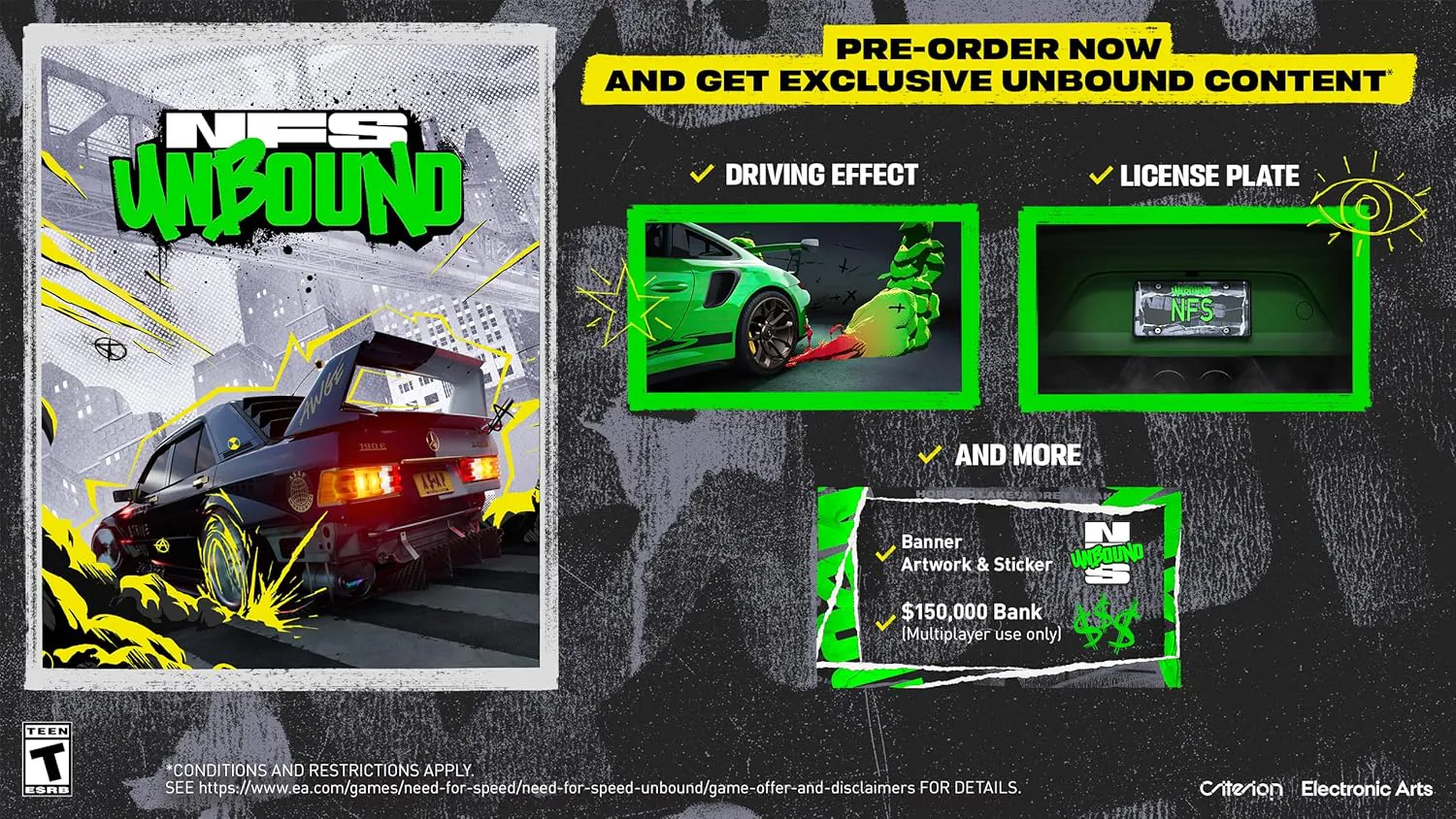Need for Speed Unbound for PlayStation 5