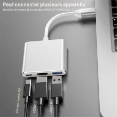 Type C-HDMI 3 in 1 adapter thumbnail
