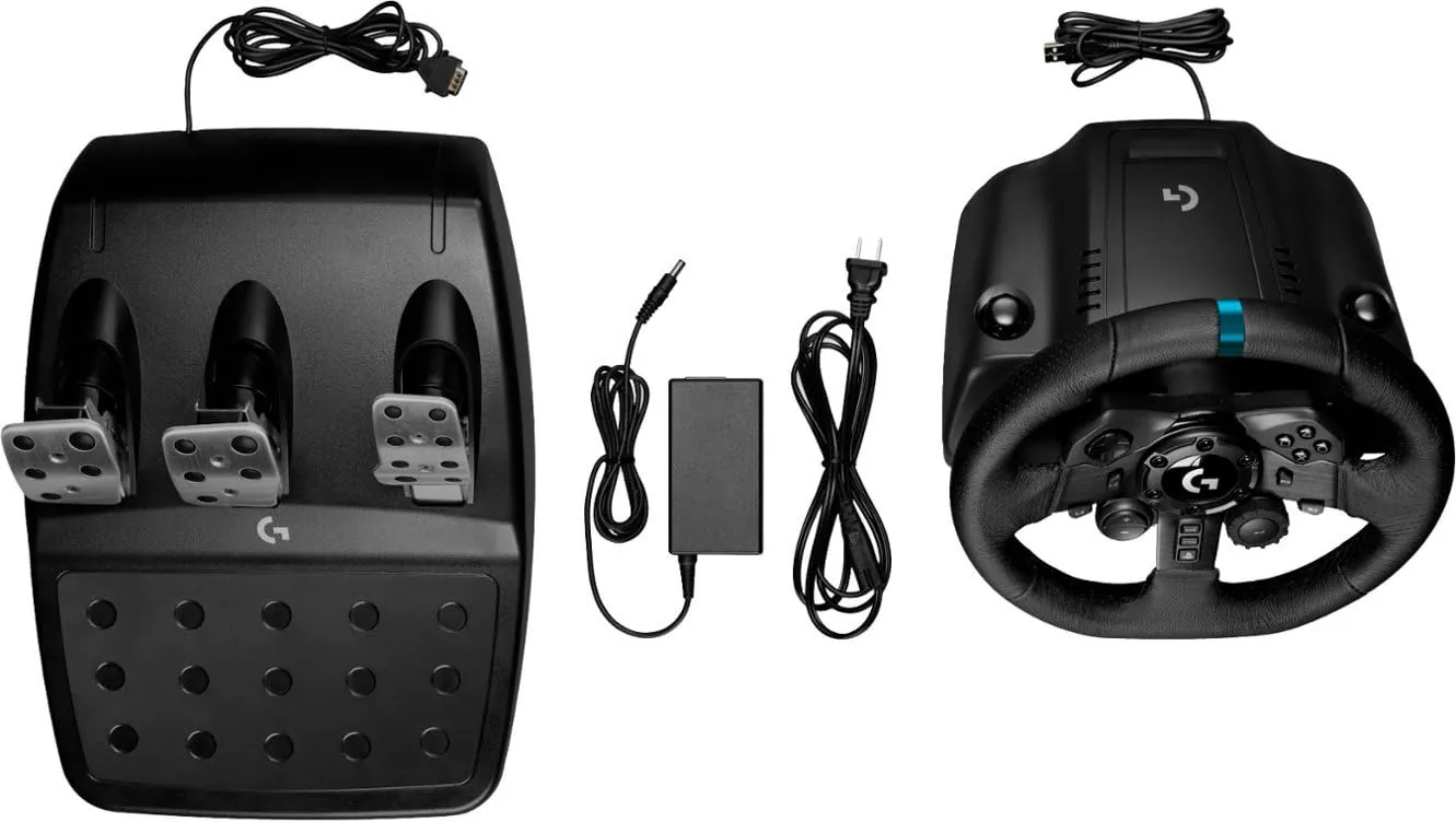 Logitech G923 Racing Wheel and Pedals image
