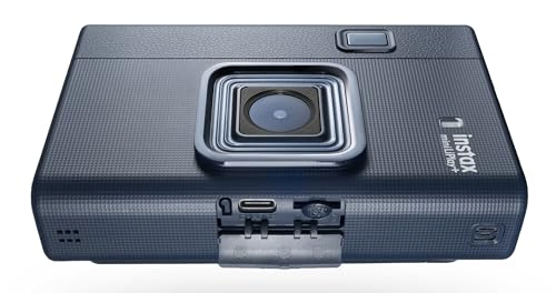 fujifilm instax mini liplay+ hybrid instant camera - midnight blue image