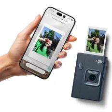 fujifilm instax mini liplay+ hybrid instant camera - midnight blue thumbnail