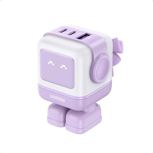 UGREEN Uno RG 65W 3-Port Robot GaN Charger image