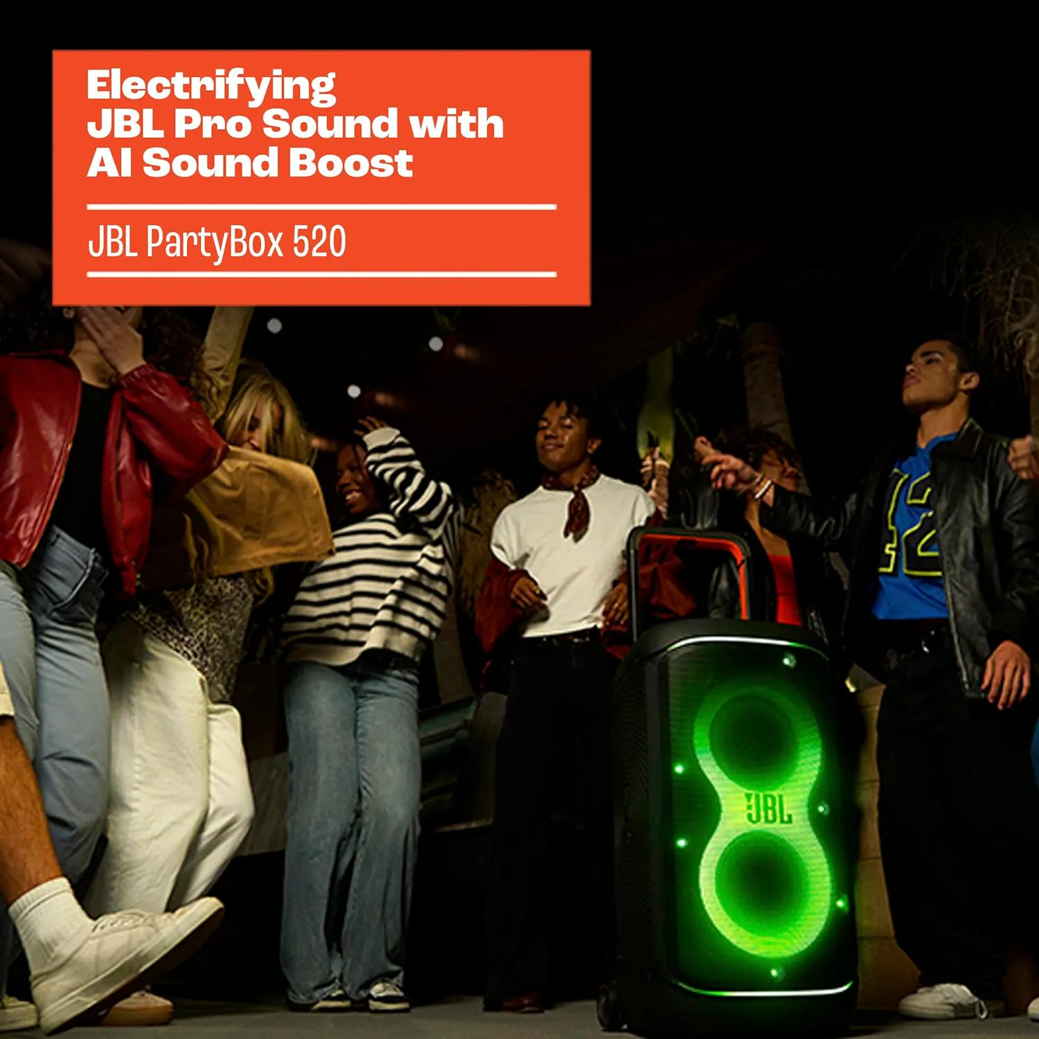 JBL PartyBox 520 Portable Party Speaker