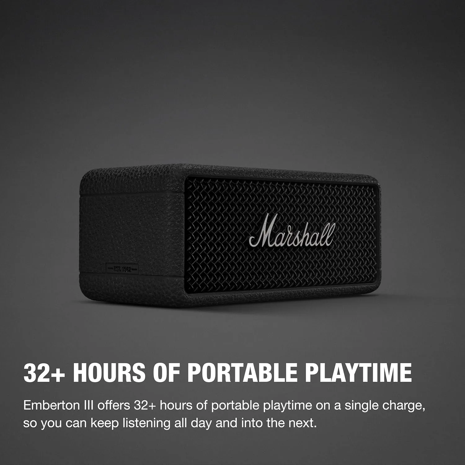 Marshall Emberton III Portable Bluetooth Speaker image