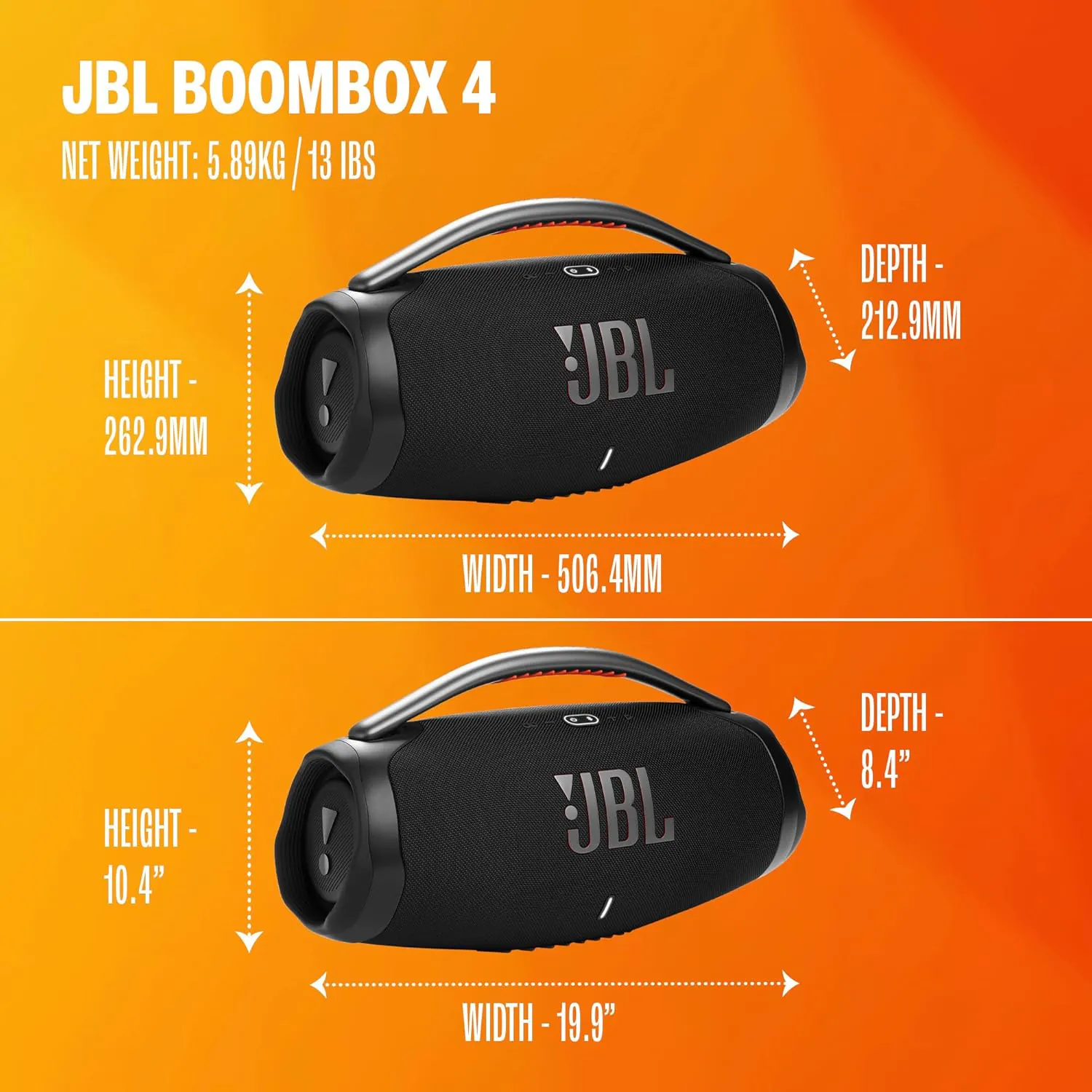 JBL Boombox 4 Portable Bluetooth Speaker image