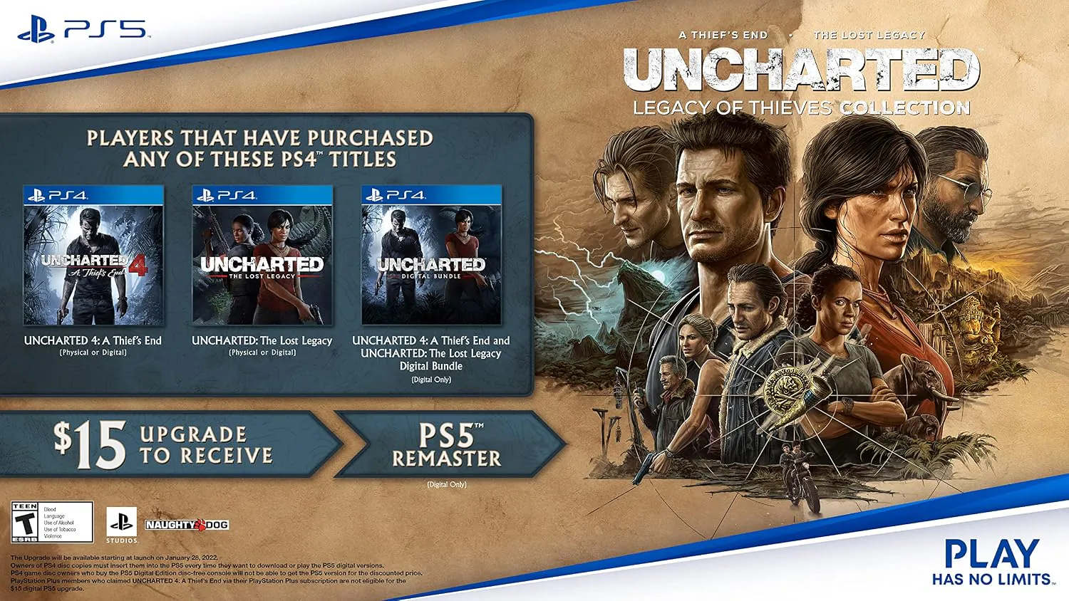 Uncharted: Legacy of Thieves Collection for PlayStation 5 image