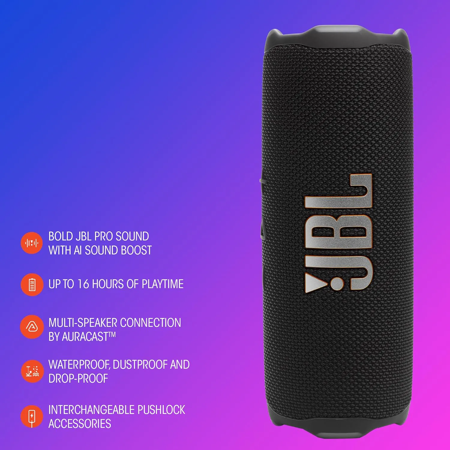 JBL Flip 7 Portable Bluetooth Speaker image