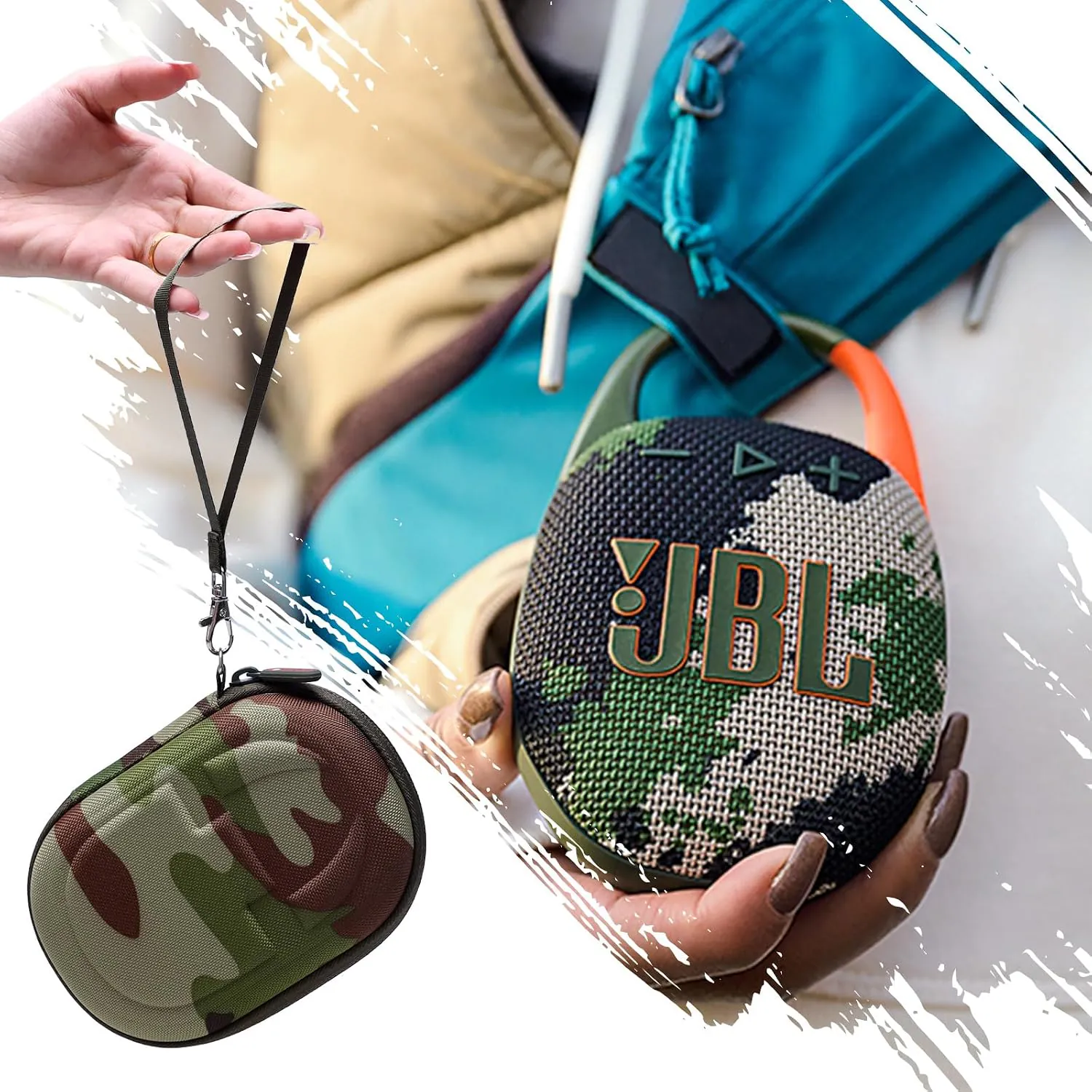 JBL Clip 4 with Transparent Case image