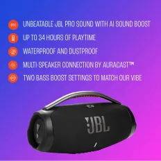 JBL Boombox 4 Portable Bluetooth Speaker thumbnail