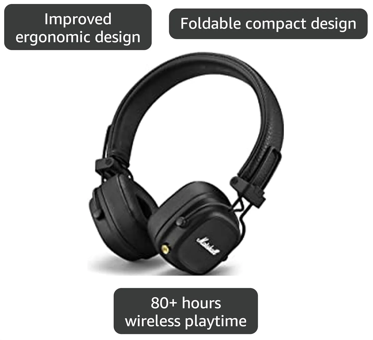 Marshall Major IV Wireless Headphones image