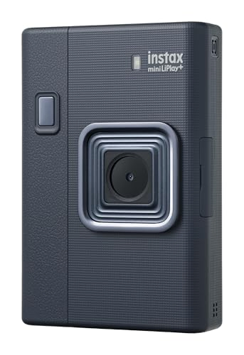 fujifilm instax mini liplay+ hybrid instant camera - midnight blue image