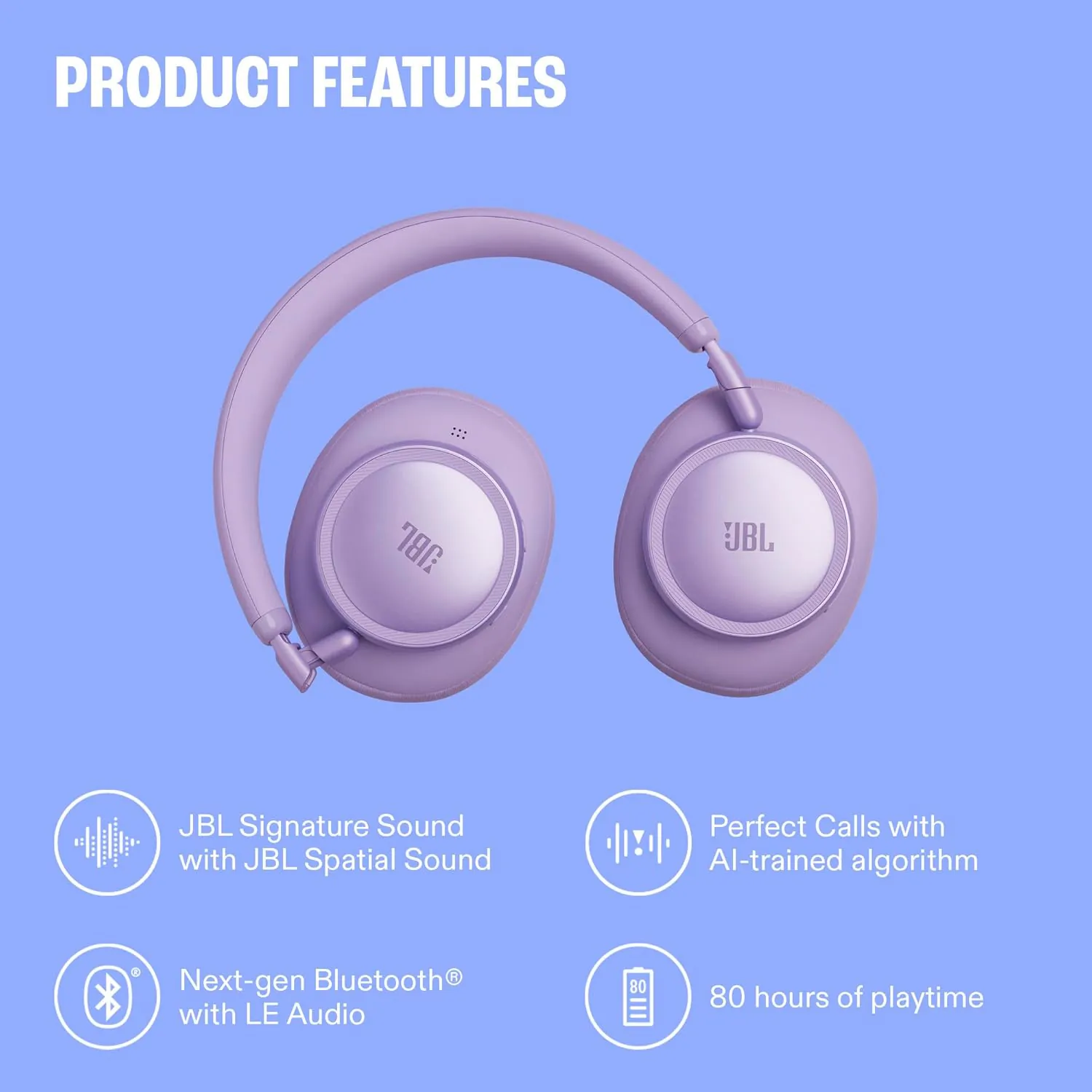 JBL Live 780NC Wireless Noise-Cancelling Headphones image