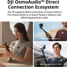 DJI Mic Mini Wireless Microphone Kit 2 TX + 1 RX thumbnail